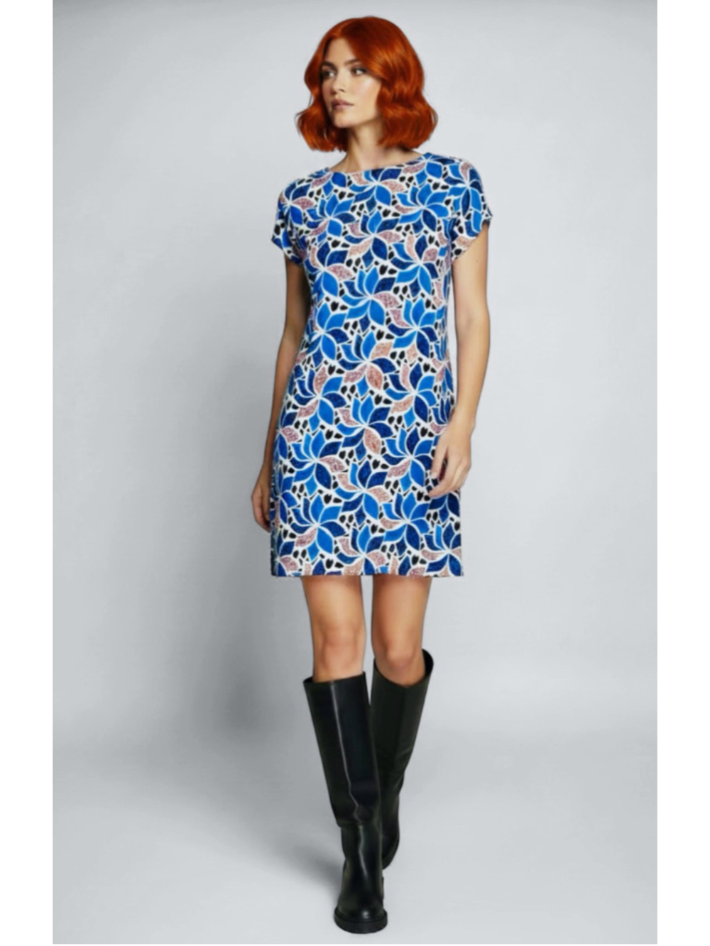 Diane von Furstenberg Harriet Ocelot Mini Dress